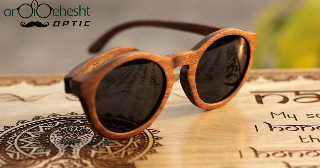 ✔️عینک چوبی دست ساز