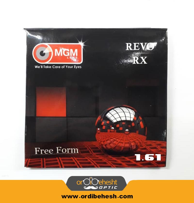 عدسی عینک تدریجی 1.60 آنتی رفلکس Revo