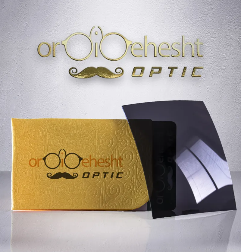 عدسی عینک طبی دودی