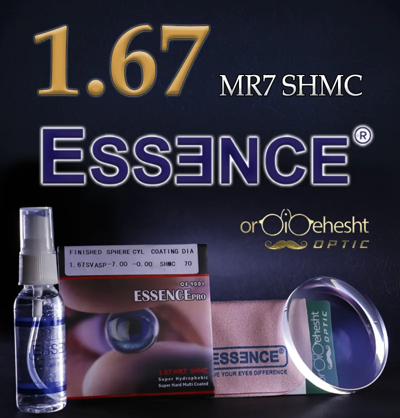 عدسی عینک فشرده 1.67 اسنس ✔️ ESSENCE 1.67