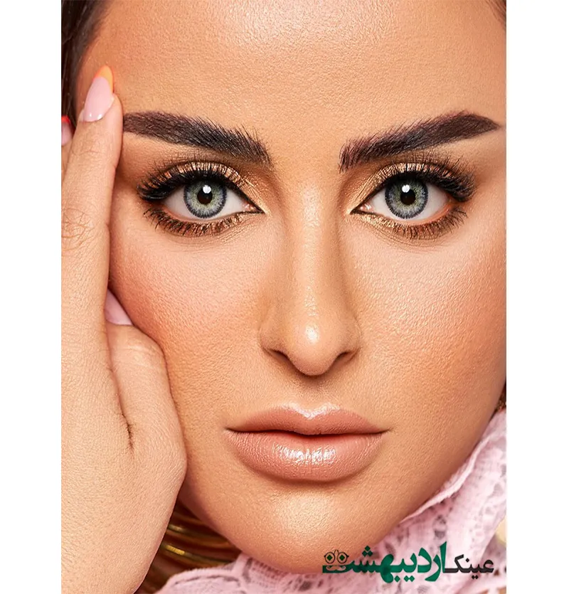 لنز رنگی دهبlumirere grey