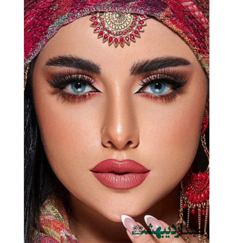 لنز رنگی دهبtiffany blue