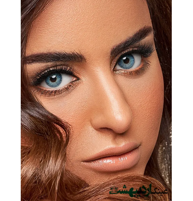 لنز رنگی دهبlumirere blue