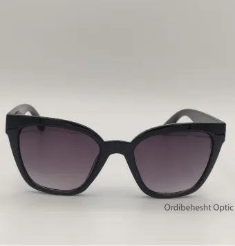 عینک آفتابی زنانه Cat-Eye مشکی با لنز دودی UV400