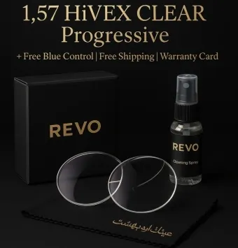 عدسی تدریجی REVO 1.57 Hivex CLEAR