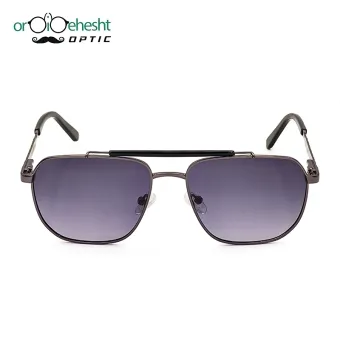 عینک آفتابی گان‌متال مدل 6637 طرح DUTTI با لنز طوسی گرادیانت UV400