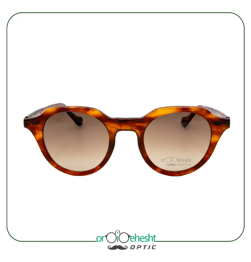 عینک آفتابی اردیبهشت فریم لاک‌پشتی با لنز قهوه‌ای گرادیانت