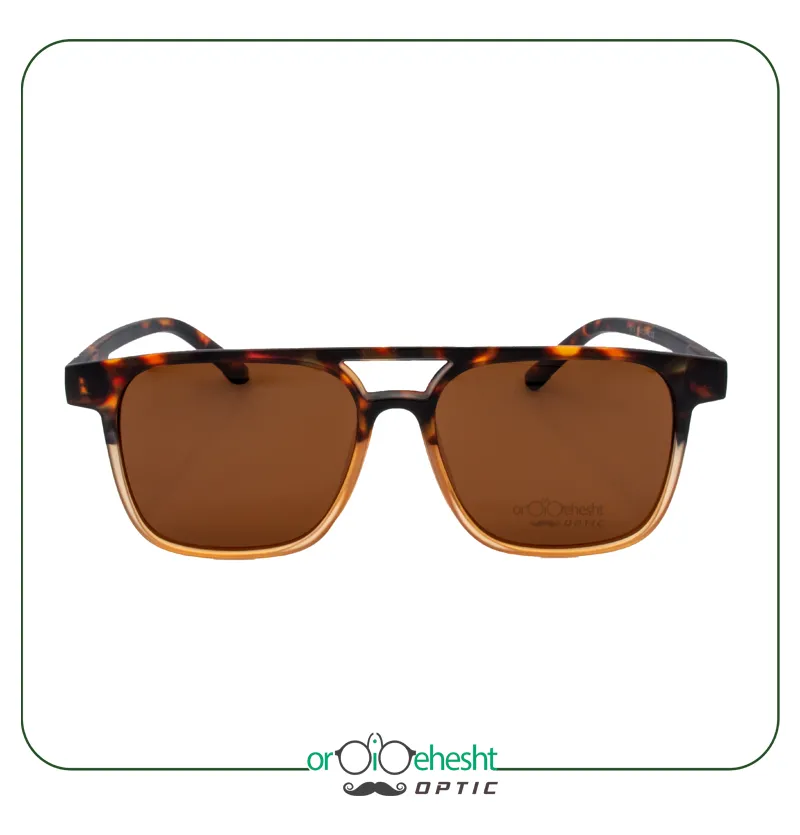 عینک آفتابی اردیبهشت فریم لاکپشتی با لنز قهوهای | خرید آنلاین