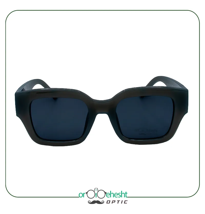 عینک آفتابی اردیبهشت | فریم طوسی اسپرت با لنز تیره