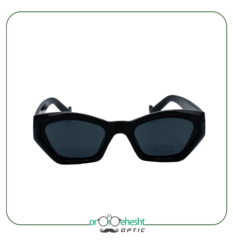 عینک آفتابی LOUIS VUITTON | فریم مشکی زنانه با طراحی خاص