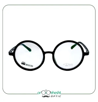 عینک طبی Ordibehesht | فریم گرد کلاسیک مشکی