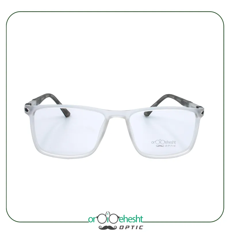 عینک طبی Persol | فریم شفاف مستطیلی