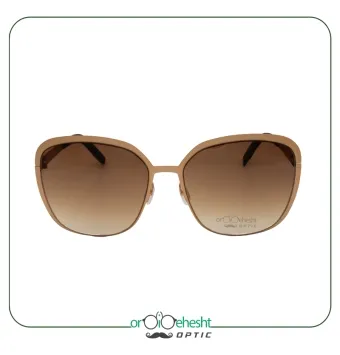 عینک آفتابی ic berlin تیتانیوم طلایی | لوکس و سبک برای استایل زنانه