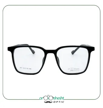 عینک طبی مربعی مشکی - خرید آنلاین