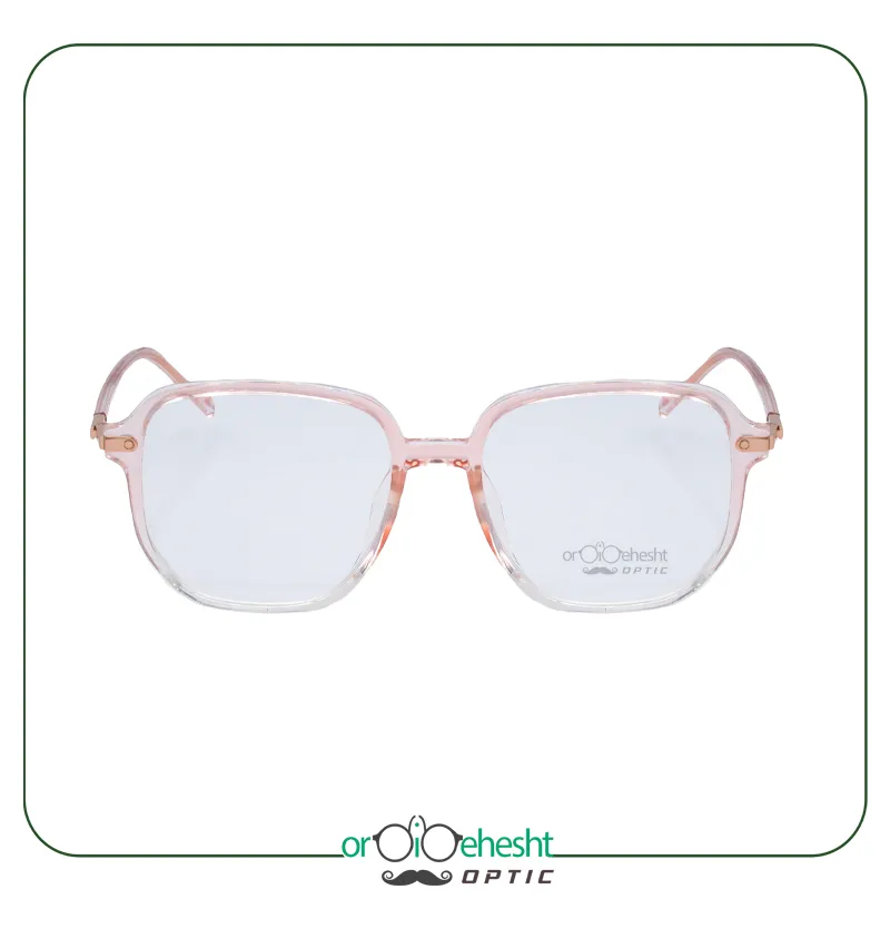 عینک طبی زنانه اردیبهشت مدل 703 با فریم صورتی
