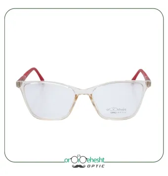 عینک طبی زنانه مربعی شفاف اردیبهشت - شیک و متفاوت