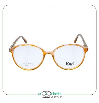 عینک طبی گرد Riot با فریم لاک‌پشتی | طراحی کلاسیک و مدرن