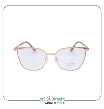 عینک طبی SPIRIT فلزی رزگلد | طراحی ظریف مربعی