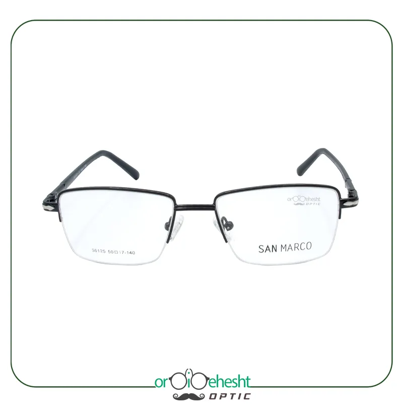 عینک مردانه دسته آبی سن مارکو San Marco