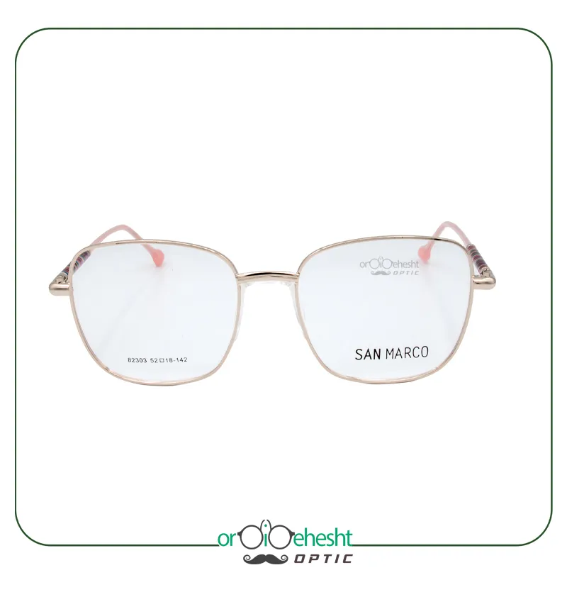 عینک زنانه سن مارکو San Marco رنگ صورتی