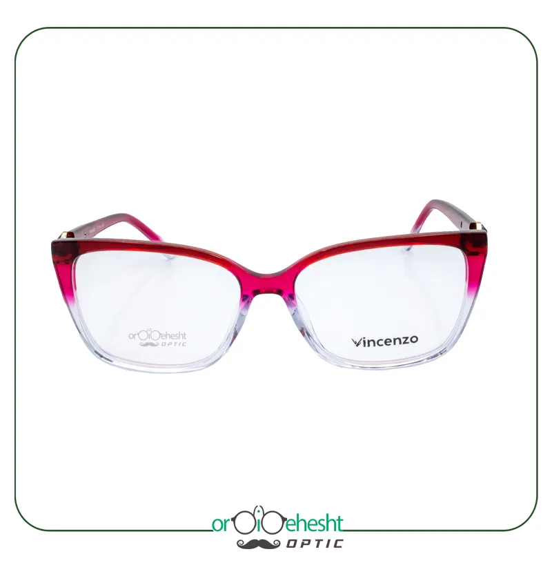 عینک طبی زنانه وینچنزو دو رنگ Vincenzo