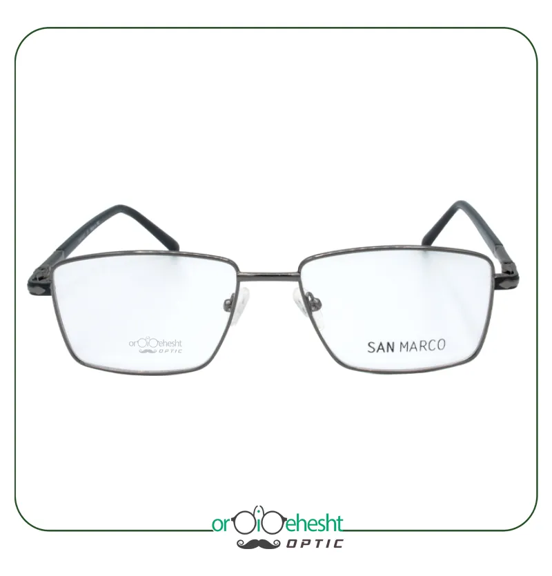 عینک طبی مردانه سن مارکو San Marco فریم کامل