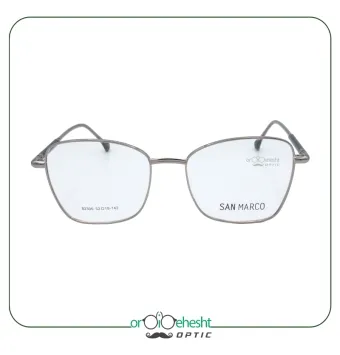 {عینک طبی مردانه دسته فلزی برند سن مارکو San Marco