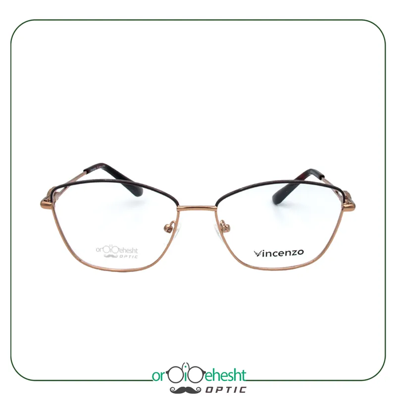 غینک طبی زنانه دسته فانتزی وینچنزو Vincenzo