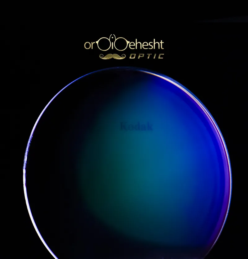 عدسی عینک بلوکنترل کداک✔️ kodak blue protect 1.56