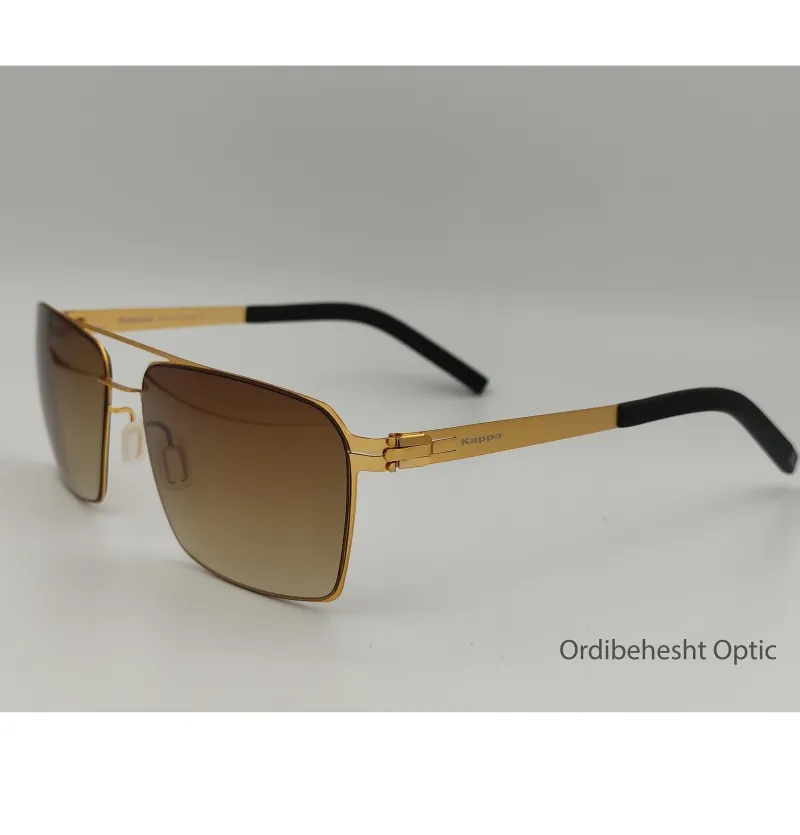 عینک آفتابی طلایی کاپا