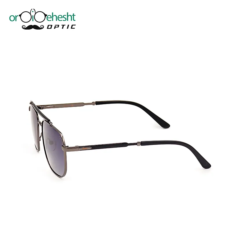 عینک آفتابی گان‌متال مدل 6637 طرح DUTTI با لنز طوسی گرادیانت UV400