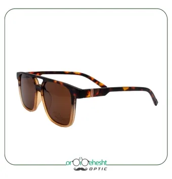 عینک آفتابی اردیبهشت فریم لاک‌پشتی با لنز قهوه‌ای