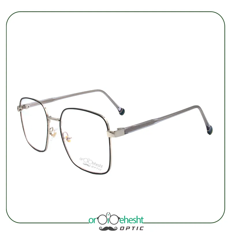 عینک طبی فریم فلزی اردیبهشت | کلاسیک مدرن و سبک