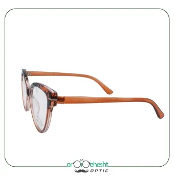 عینک طبی اردیبهشت | فریم لاک‌پشتی زنانه با طراحی گربه‌ای