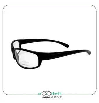 عینک طبی LUCCE | فریم مشکی مستطیلی کلاسیک