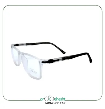 عینک طبی Persol | فریم شفاف مستطیلی
