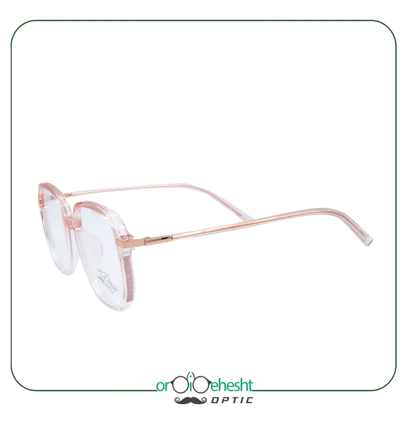 عینک طبی زنانه اردیبهشت مدل 703 با فریم صورتی