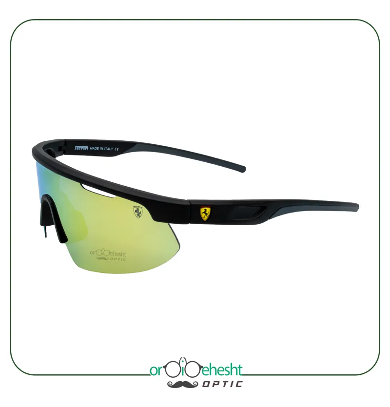 عینک آفتابی اسپرت زرد – حرفه‌ای، سبک و مدرن