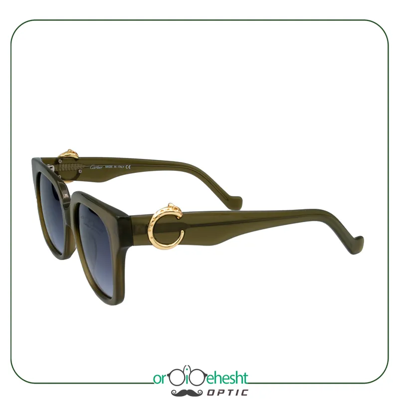 عینک آفتابی زنانه برندCartier کد 0582